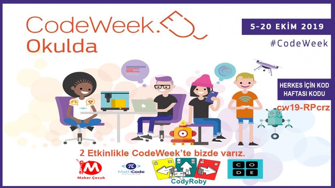 CodeWeek'te biz de varız!